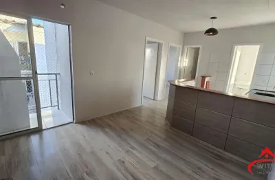 Apartamento 2 dormitórios - sacada com churrasqueira - 1 vaga escriturada