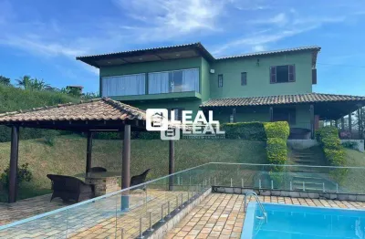 Chácara com 4 dormitórios à venda, 1500 m² por r$ 900.000,00 - miragem ii - simão pereira/mg