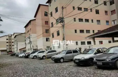 Apartamento com 2 dormitórios à venda, 54 m² por r$ 110.000,00 - nova califórnia - juiz de fora/mg