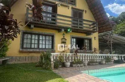 Chalé à venda, 405m² por 2.300.000,00 - teresópolis, rj
