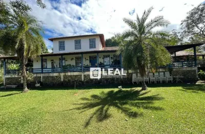 Sítio com 6 dormitórios à venda, 170000 m² por r$ 1.250.000,00 - zona rural - rio novo/mg