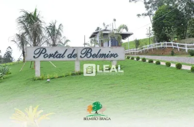 Terrenos à venda, a partir de r$ 64.900 - portal belmiro braga - belmiro braga/mg