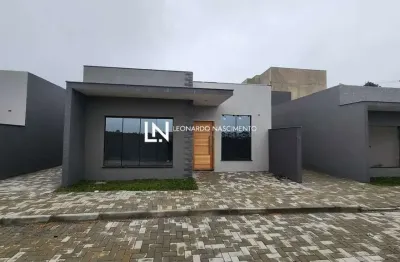 Casa de condomínio fechado em colombo, com 3 quartos (1 suíte) - 80m²
