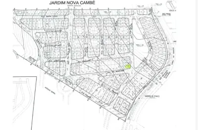 Terreno à venda na fazenda santa clara, 87, jardim nova cambé, cambé por r$ 177.902