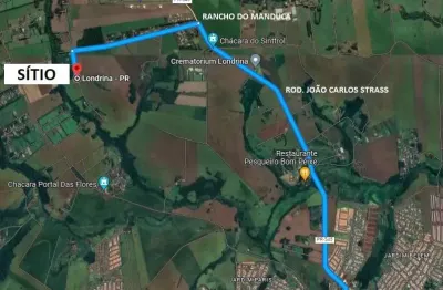 Terreno à venda na rodovia carlos joão strass, 7000, warta, londrina por r$ 6.000.000