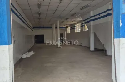 Salão comercial para alugar em Piracicaba no bairro Vila Monteiro