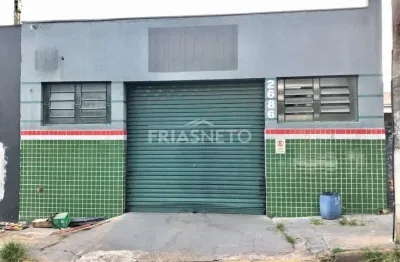 Galpão com 166m² para alugar em piracicaba no bairro vila monteiro