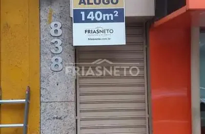 Sala comercial para alugar na rua governador pedro de toledo em piracicaba 140 m²
