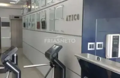 Sala para alugar e vender no edifício primus em piracicaba.