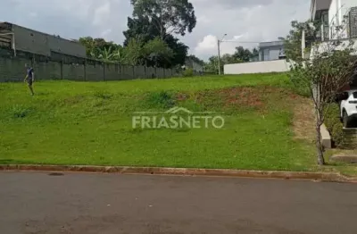 Terreno em condomínio fechado à venda no Loteamento Santa Rosa, Piracicaba 