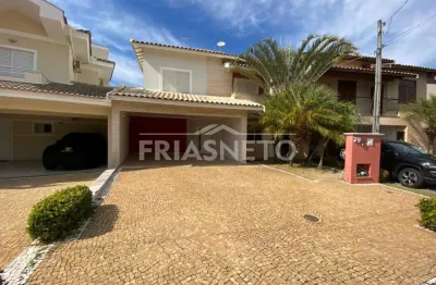 Casa em condomínio fechado com 4 quartos à venda no Terras de Piracicaba, Piracicaba 