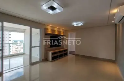 Apartamento com varanda gourmet para locação no Jardim Elite em Piracicaba