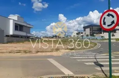 Terreno de esquina com vista livre à venda no arborais em campinas/sp
