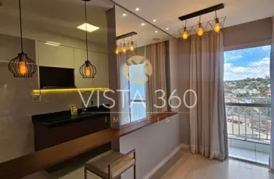 Lindo apartamento com 2 dormitórios à venda no residencial verona em valinhos/sp