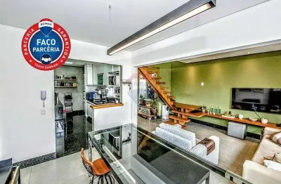 Cobertura de 180m² à venda -  2 suítes e 2 vagas - rua bambuí, cruzeiro/bh