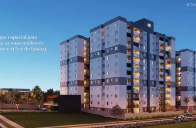 Apartamento para venda em foz do iguaçu, vila yolanda, 1 dormitório, 1 suíte, 1 banheiro, 1 vaga