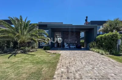 Sobrado à venda, 4 quartos, 4 suítes, 2 vagas, condomínio riviera - xangri-lá/rs