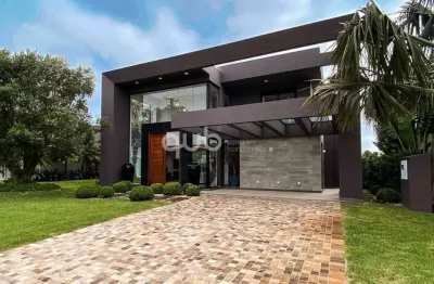 Sobrado à venda, 5 quartos, 5 suítes, 2 vagas, condomínio enseada lagos de xangri-lá - xangri-lá/rs