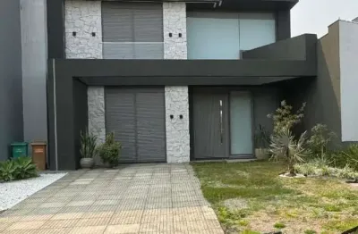 Sobrado à venda, 4 quartos, 4 suítes, 2 vagas, condomínio blue xangri-lá - xangri-lá/rs