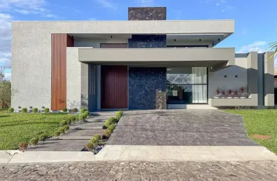 Casa à venda, 4 quartos, 4 suítes, 2 vagas, condomínio lagoa do passo - osório/rs