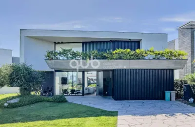 Sobrado à venda, 5 quartos, 5 suítes, 2 vagas, condomínio enseada lagos de xangri-lá - xangri-lá/rs