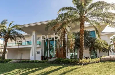 Sobrado à venda, 8 quartos, 8 suítes, 3 vagas, condomínio enseada lagos de xangri-lá - xangri-lá/rs