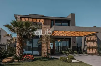 Sobrado à venda, 4 quartos, 4 suítes, 2 vagas, condomínio riviera xangri-lá - xangri-lá/rs