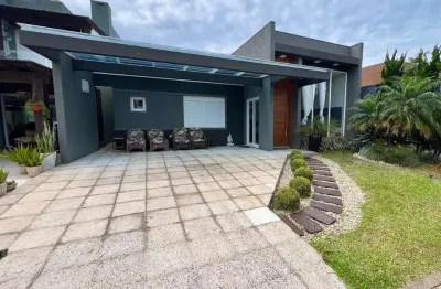 Casa à venda, 4 quartos, 4 suítes, 2 vagas, condomínio las palmas - xangri-lá/rs