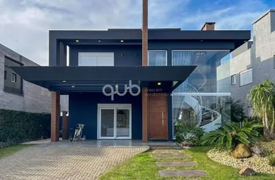 Sobrado à venda, 4 quartos, 4 suítes, 2 vagas, condomínio malibú beach residence - xangri-lá/rs