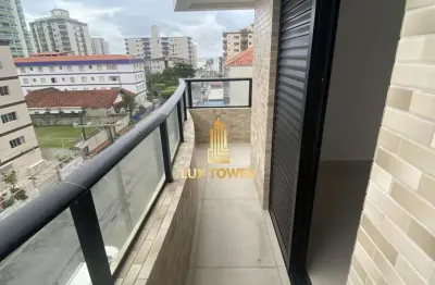 Apartamento de 71m c/ 2 quartos 1 suíte, varanda gourmet e 200m da praia