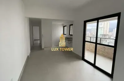Apartamento de 57m c/ 1 quarto 1 suíte, varanda gourmet e 200m da praia