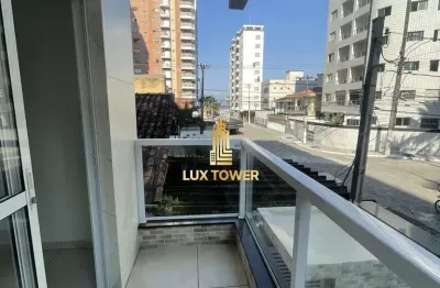 Casa condomínio de 60m2 c/ 2 quartos, sacada com vista 100m da praia