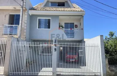 Sobrado para venda em são josé dos pinhais, cidade jardim, 4 dormitórios, 2 banheiros, 2 vagas