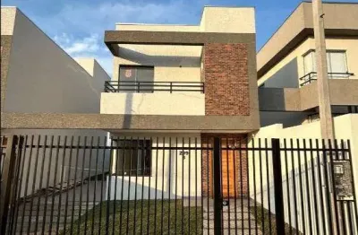Sobrado à venda, bairro alto, não geminado novo pronto para morar