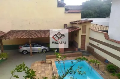 Casa para venda em belo horizonte, palmeiras, 4 dormitórios, 1 suíte, 4 banheiros, 5 vagas