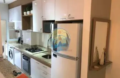 Apartamento com 2 quartos à venda em toninhas, ubatuba , 65 m2 por r$ 850.000