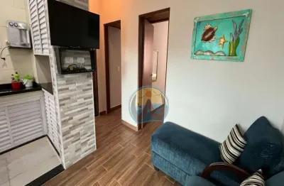 Apartamento com 2 quartos à venda em perequê açu, ubatuba , 44 m2 por r$ 390.000