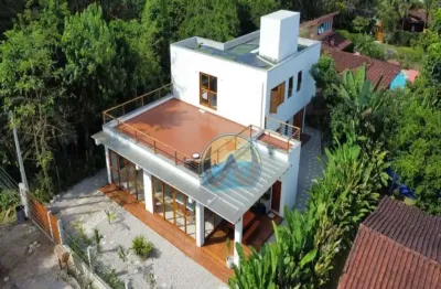 Casa com 4 quartos à venda na praia do itamambuca, ubatuba , 273 m2 por r$ 3.600.000