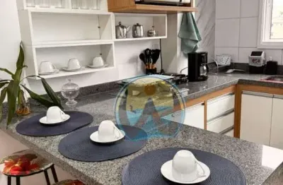 Apartamento com 2 quartos à venda em perequê açu, ubatuba , 60 m2 por r$ 550.000