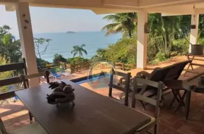 Casa em condomínio fechado com 4 quartos à venda em toninhas, ubatuba , 400 m2 por r$ 7.100.000