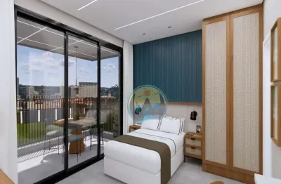 Apartamento com 1 quarto à venda em perequê açu, ubatuba , 35 m2 por r$ 228.000