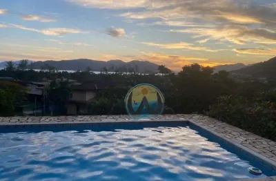 Casa em condomínio fechado com 4 quartos à venda na praia da lagoinha, ubatuba , 432 m2 por r$ 3.000.000