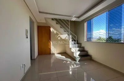 Cobertura à venda, 02 quartos, 02 vagas de garagem no bairro diamante