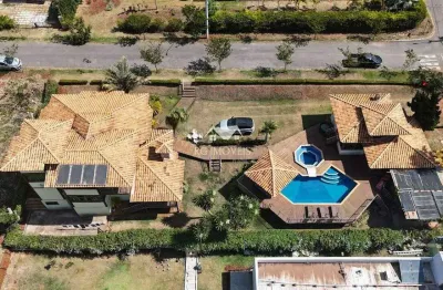 Casa colonial 07 quartos a venda no condomínio serra dos bandeirantes