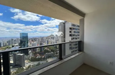 Aluguel: apartamento 1q1s (73m²) frente | vila da serra, nova lima