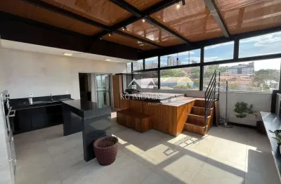 Cobertura à venda, 03 quartos com suíte, 02 vagas de garagem no barreiro