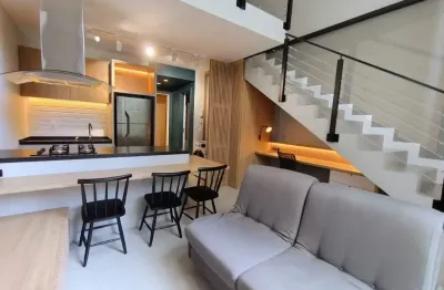 Loft duplex mobiliado à venda na carvoeira, em florianópolis.