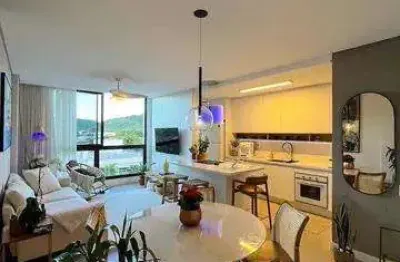Apartamento para venda em florianópolis, jurere internacional, 2 dormitórios, 2 suítes, 3 banheiros, 1 vaga