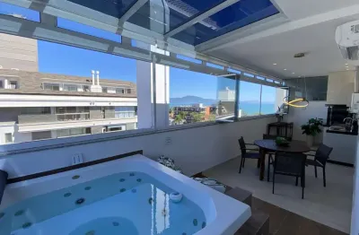 Cobertura para Venda em Florianópolis, JURERE, 4 dormitórios, 3 suítes, 5 banheiros, 3 vagas