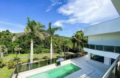 Casa para venda em florianópolis, jurere internacional, 5 dormitórios, 4 suítes, 7 banheiros, 6 vagas